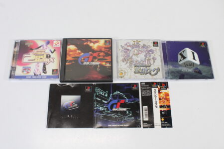 Lot of 4 Gran Turismo XI Dance Dance Revolution 2nd Remix Poporogue (B) SONY PlayStation 1 PS1