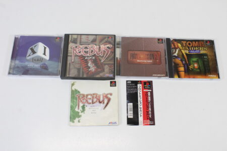 Lot of 4 Rebel XI Tomb Raiders Front Mission 2 2nd (B) SONY PlayStation 1 PS1