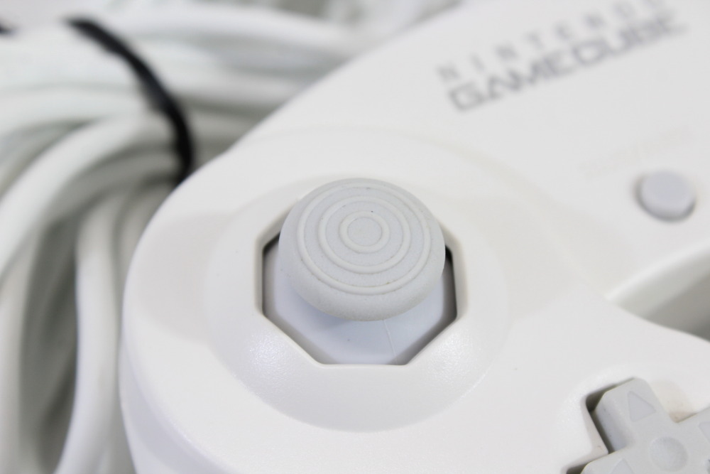Official Nintendo Gamecube Controller White Long Cord T3 OEM GC (A) Nintendo Gamecube GC
