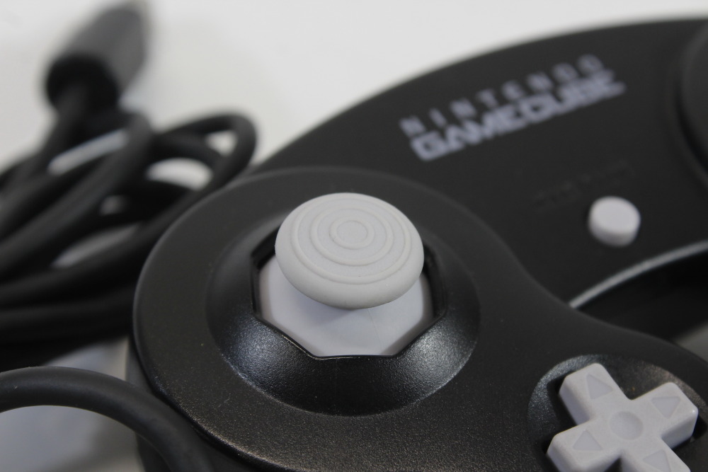 Official Nintendo Gamecube Controller Jet Black T3 OEM GC (A) Nintendo Gamecube GC