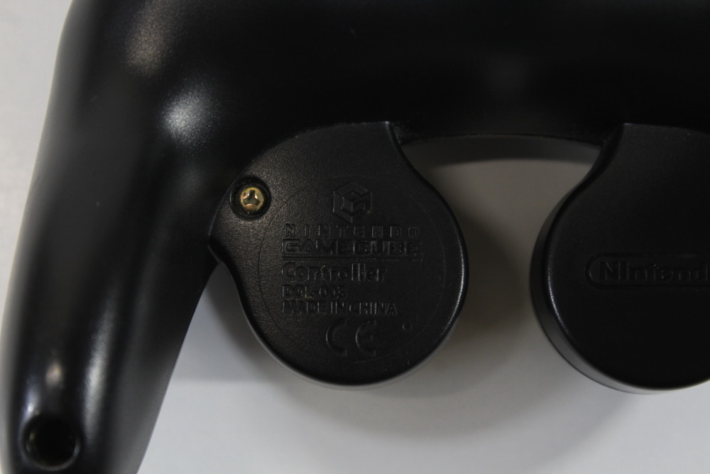 Official Nintendo Gamecube Controller Jet Black T3 OEM GC (A) Nintendo Gamecube GC