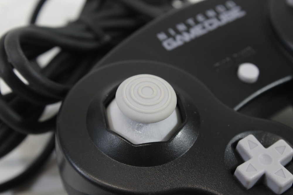 Official Nintendo Gamecube Controller Jet Black OEM GC (B) Nintendo Gamecube GC