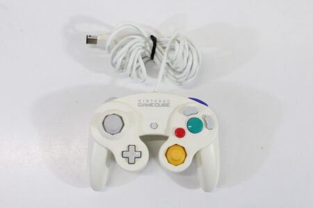 Official Nintendo Gamecube Controller White Long Cord T3 OEM GC (B) Nintendo Gamecube GC