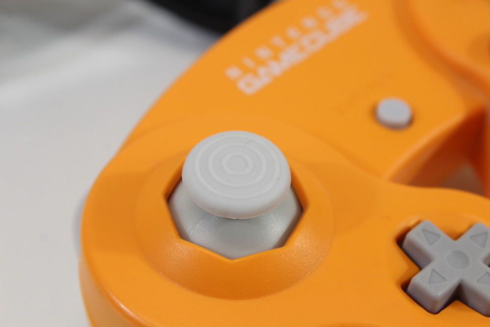 Official Nintendo Gamecube Controller Spice Orange (A New Stick) Nintendo GameCube GC
