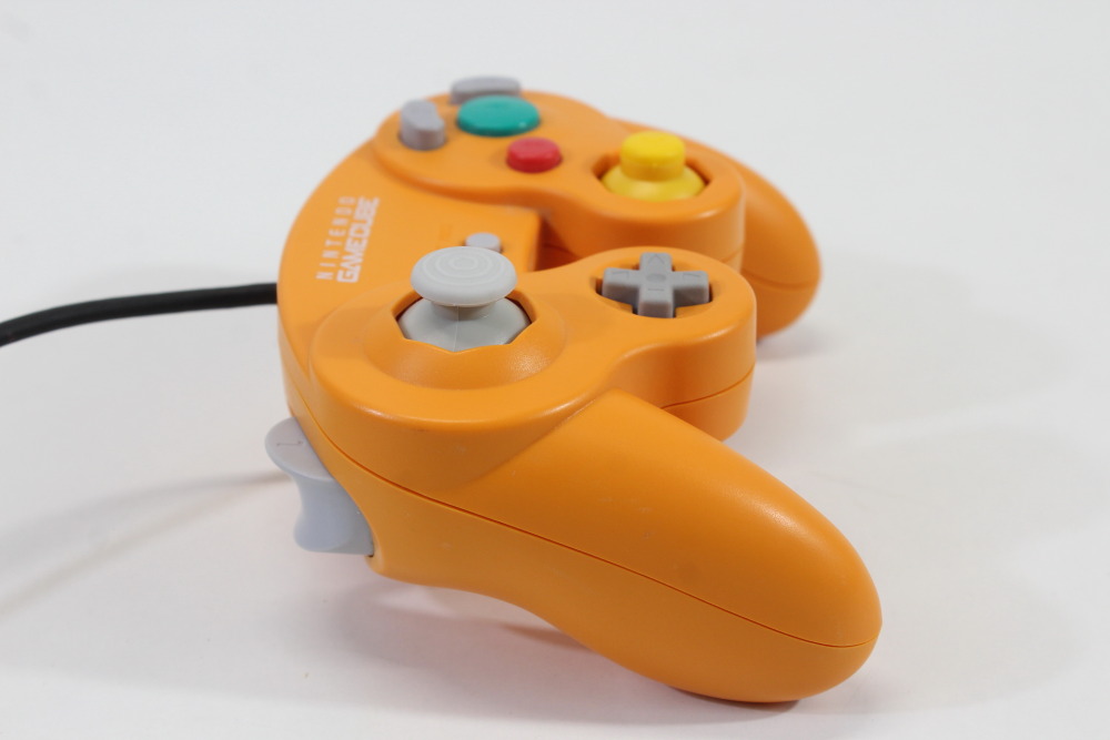 Official Nintendo Gamecube Controller Spice Orange (A New Stick) Nintendo GameCube GC