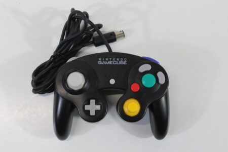 Official Nintendo Gamecube Controller Jet Black (B New Stick) Nintendo GameCube GC