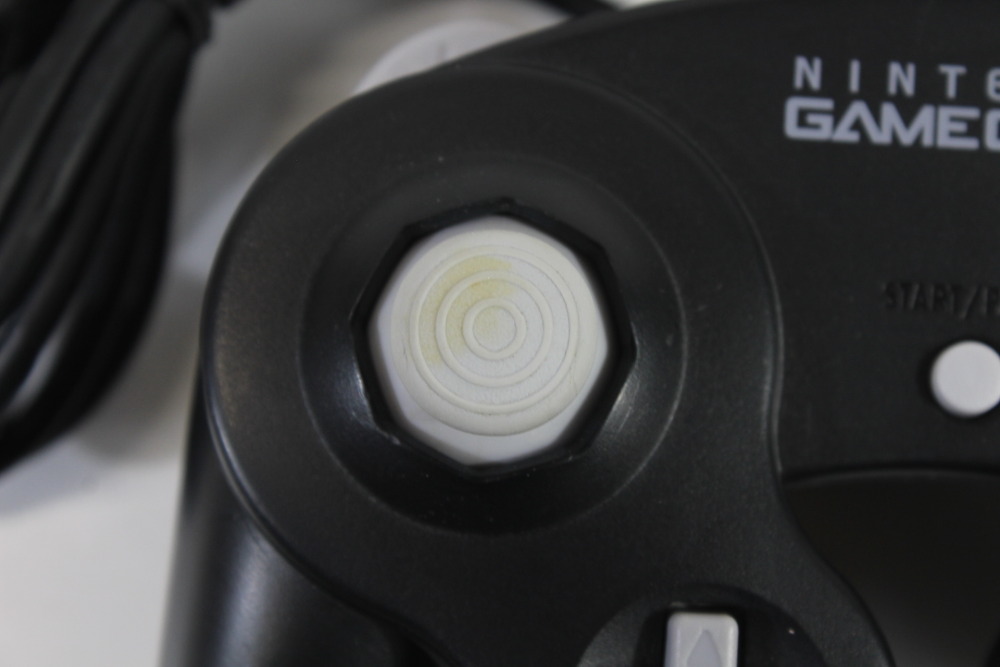 Official Nintendo Gamecube Controller Jet Black T3 OEM GC (B) Nintendo Gamecube GC