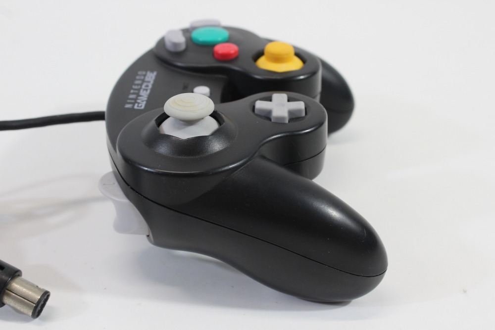 Official Nintendo Gamecube Controller Jet Black T3 OEM GC (B) Nintendo Gamecube GC