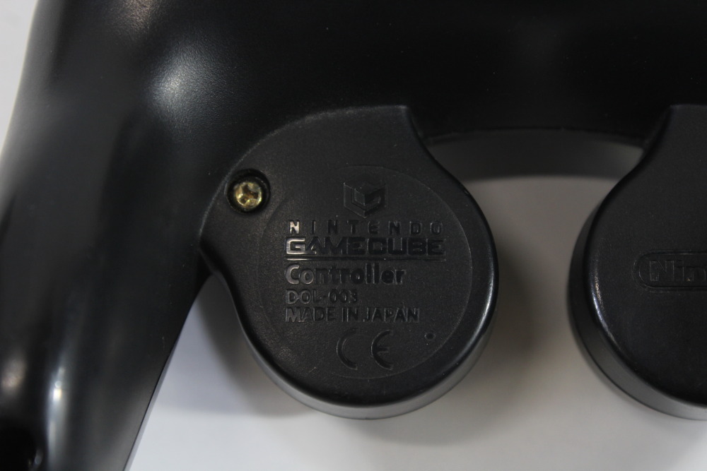 Official Nintendo Gamecube Controller Jet Black T3 OEM GC (B) Nintendo Gamecube GC