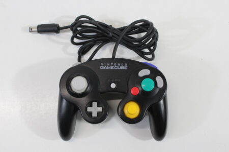 Official Nintendo Gamecube Controller Jet Black (B New Stick) Nintendo GameCube GC