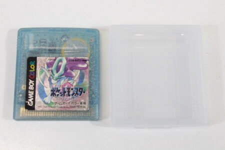 Pokemon Crystal Version New Save Battery & Case (B) Nintendo GameBoy GB