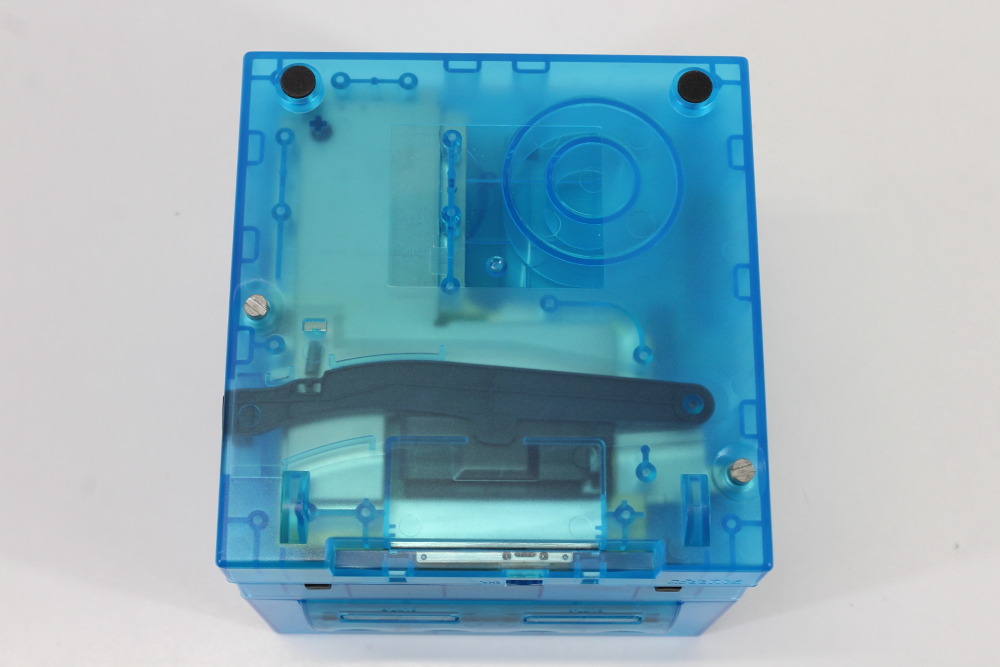 Nintendo GameCube Clear Ice Blue Console W/ NTSC-J & NTSC-U/C Region Switch Gameboy Player & Start up Disc (A) Nintendo GameCube GC