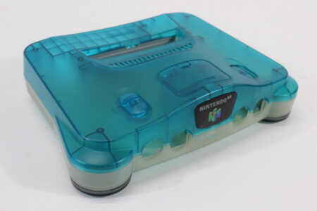 Nintendo 64 Toys R' Us Limited Clear Blue x Clear Console OEM Replacement Shell (B) Nintendo 64 N64