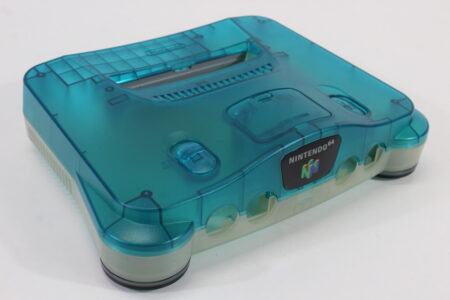 Nintendo 64 Toys R' Us Limited Clear Blue x Clear Console OEM Replacement Shell (B) Nintendo 64 N64