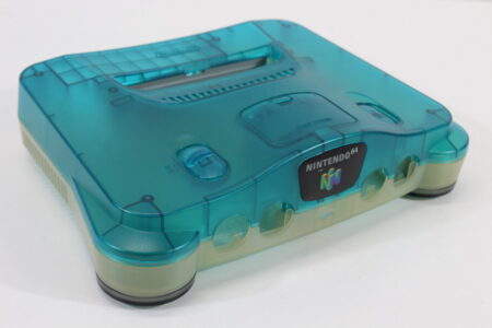 Nintendo 64 Toys R' Us Limited Clear Blue x Clear Console OEM Replacement Shell (B) Nintendo 64 N64