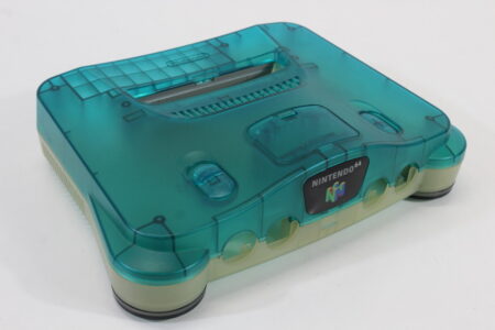 Nintendo 64 Toys R' Us Limited Clear Blue x Clear Console OEM Replacement Shell (B) Nintendo 64 N64