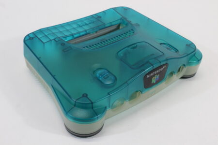 Nintendo 64 Toys R' Us Limited Clear Blue x Clear Console OEM Replacement Shell (C Cosmetic Damage) Nintendo 64 N64