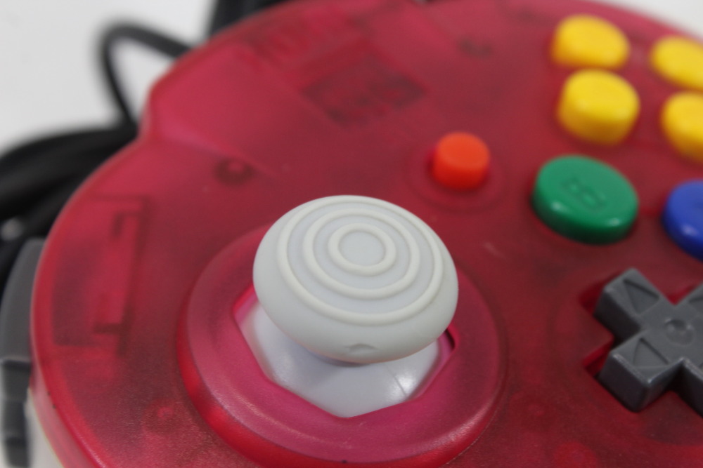 Hori Pad Mini Nintendo 64 Controller Clear Tropical Red (A) Nintendo 64 N64