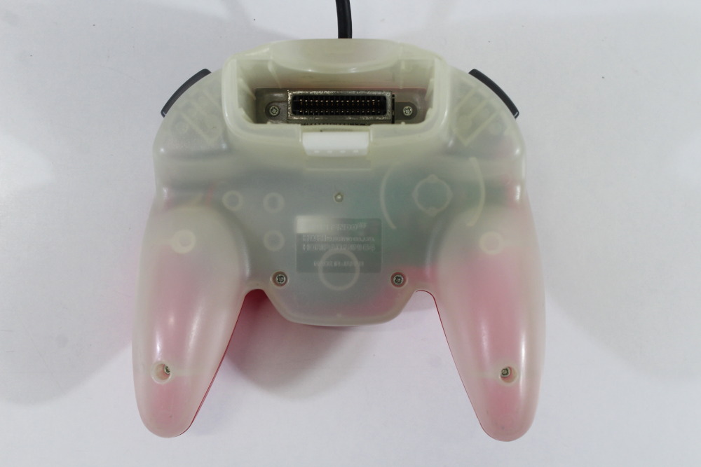 Hori Pad Mini Nintendo 64 Controller Clear Tropical Red (A) Nintendo 64 N64