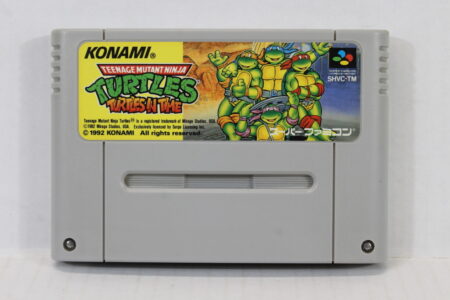 Teenage Mutant Ninja Turtles Turtles in Time (B) Nintendo Super Famicom SFC