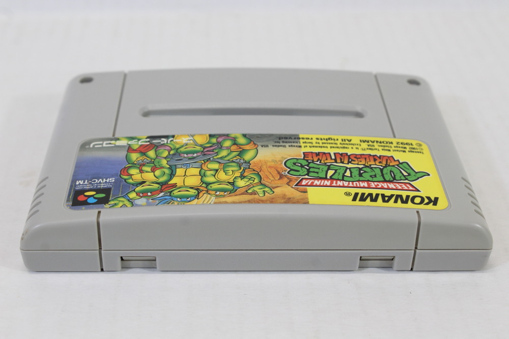 Teenage Mutant Ninja Turtles Turtles in Time (B) Nintendo Super Famicom SFC