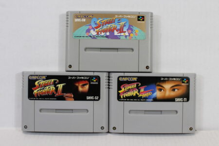 Lot of 3 Street Fighter II 2 Turbo Super (B) Nintendo Super Famicom SFC
