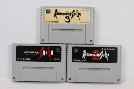 Lot of 3 Romancing Saga 1 2 3 (C) Nintendo Super Famicom SFC