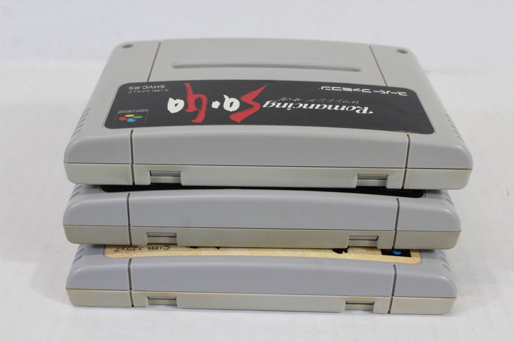 Lot of 3 Romancing Saga 1 2 3 (C) Nintendo Super Famicom SFC