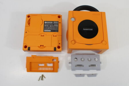 Nintendo GameCube OEM Replacement Shell Only Spice Orange DOL-001 (For Parts or Repair) Nintendo GameCube GC