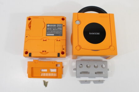 Nintendo GameCube OEM Replacement Shell Only Spice Orange DOL-001 (For Parts or Repair) Nintendo GameCube GC