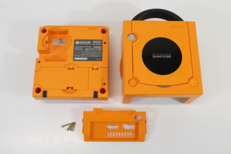 Nintendo GameCube OEM Replacement Shell Only Spice Orange DOL-001 (For Parts or Repair) Nintendo GameCube GC