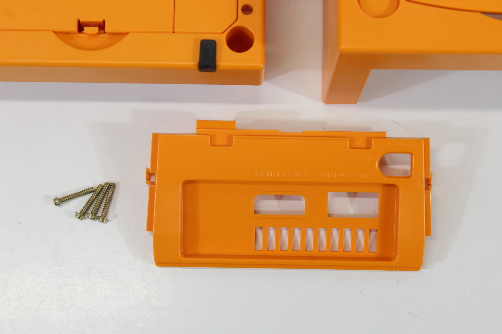 Nintendo GameCube OEM Replacement Shell Only Spice Orange DOL-001 (For Parts or Repair) Nintendo GameCube GC