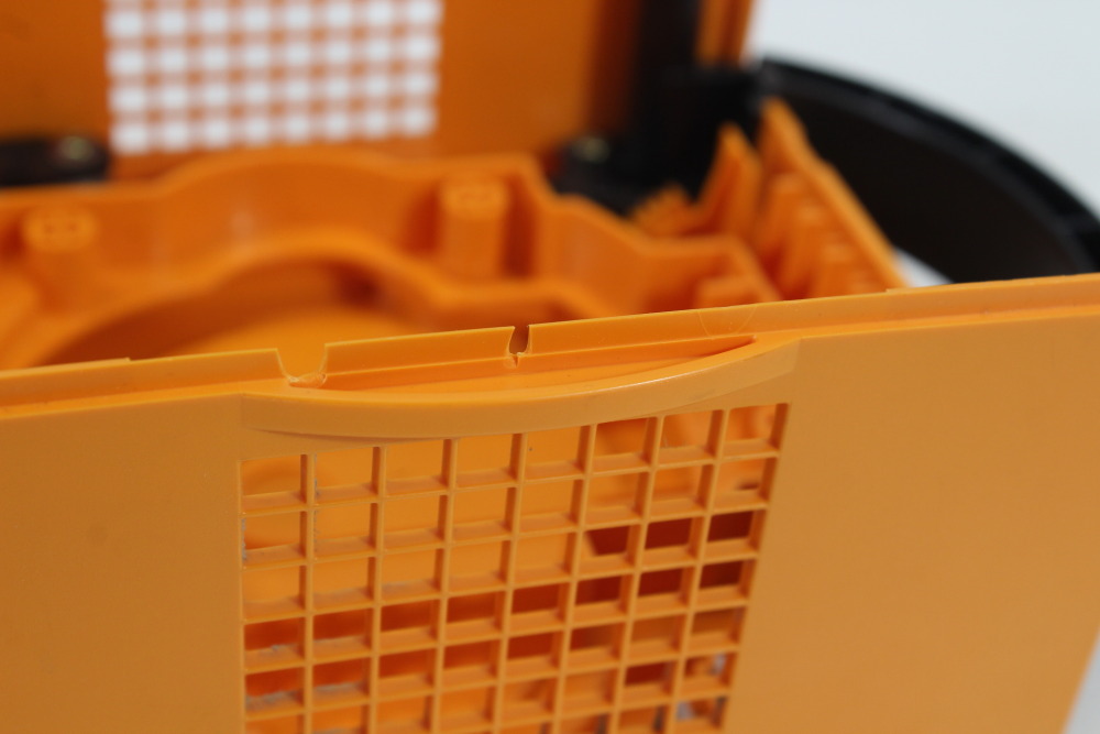 Nintendo GameCube OEM Replacement Shell Only Spice Orange DOL-001 (For Parts or Repair) Nintendo GameCube GC