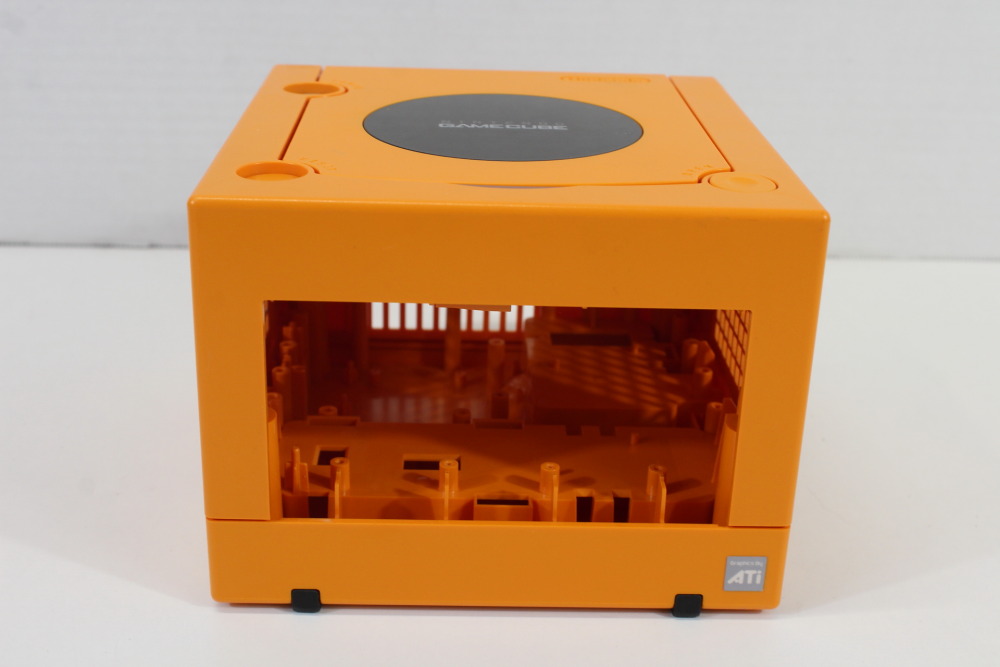 Nintendo GameCube OEM Replacement Shell Only Spice Orange DOL-001 (For Parts or Repair) Nintendo GameCube GC