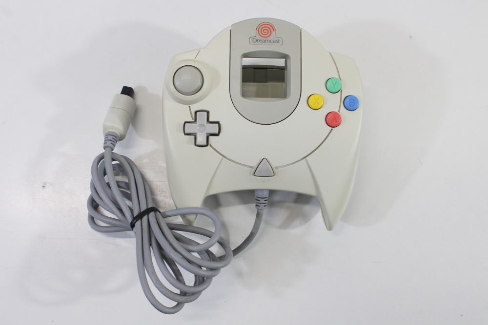 SEGA Dreamcast White Console & Controller AC AV HKT-3000 (B New Clock Battery & GD-ROM Recapped) SEGA Dreamcast DC