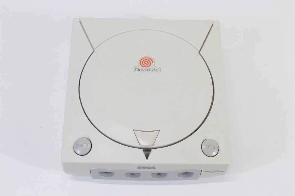 SEGA Dreamcast White Console & Controller AC AV HKT-3000 (B New Clock Battery & GD-ROM Recapped) SEGA Dreamcast DC