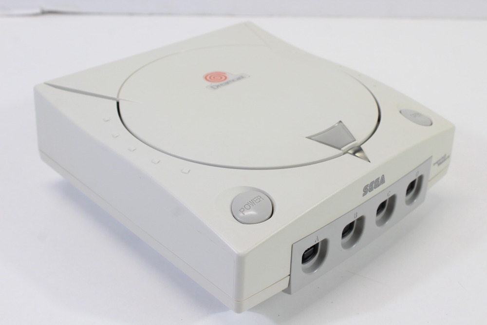 SEGA Dreamcast White Console & Controller AC AV HKT-3000 (B New Clock Battery & GD-ROM Recapped) SEGA Dreamcast DC
