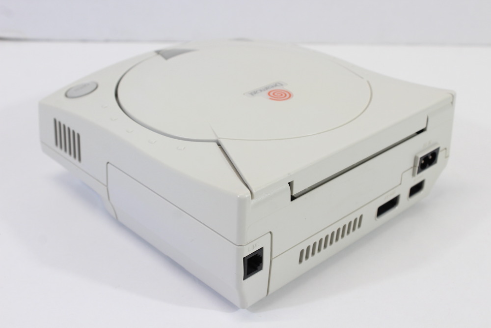 SEGA Dreamcast White Console & Controller AC AV HKT-3000 (B New Clock Battery & GD-ROM Recapped) SEGA Dreamcast DC