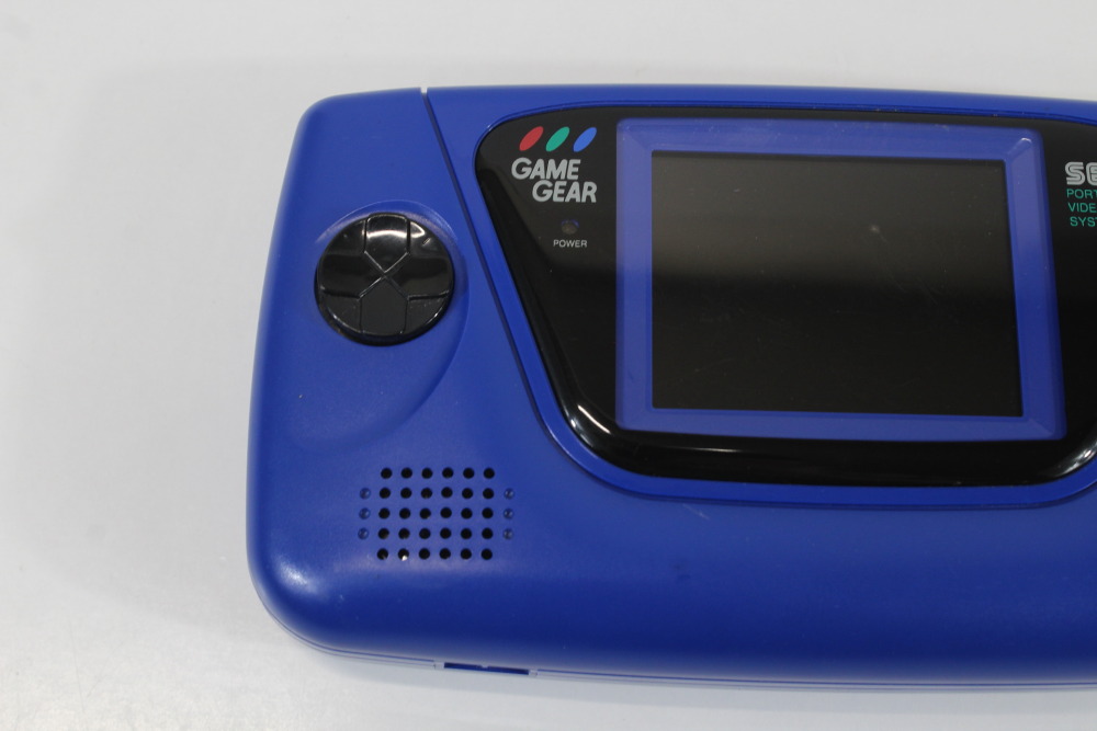 SEGA Game Gear Blue Console (NOT WORKING For Parts or Repair) SEGA Game Gear GG