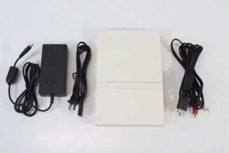 PS2 SCPH-75000 Slim White Console & AV Cable AC Adapter (B) SONY PlayStation 2 PS2