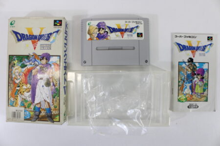 Dragon Quest V 5 Boxed W/ Manual (B) Super Famicom SFC
