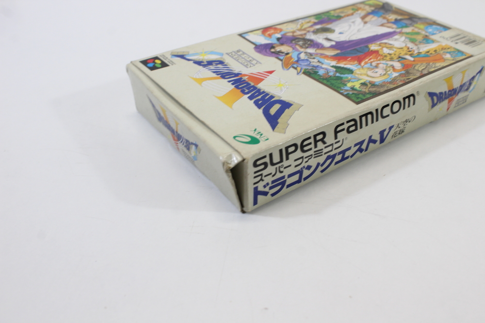 Dragon Quest V 5 Boxed W/ Manual (B) Super Famicom SFC