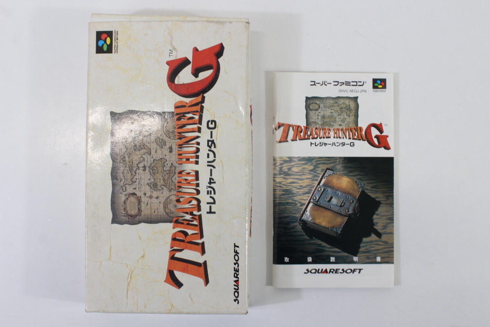 Treasure Hunter G Boxed W/ Manual (B) Super Famicom SFC
