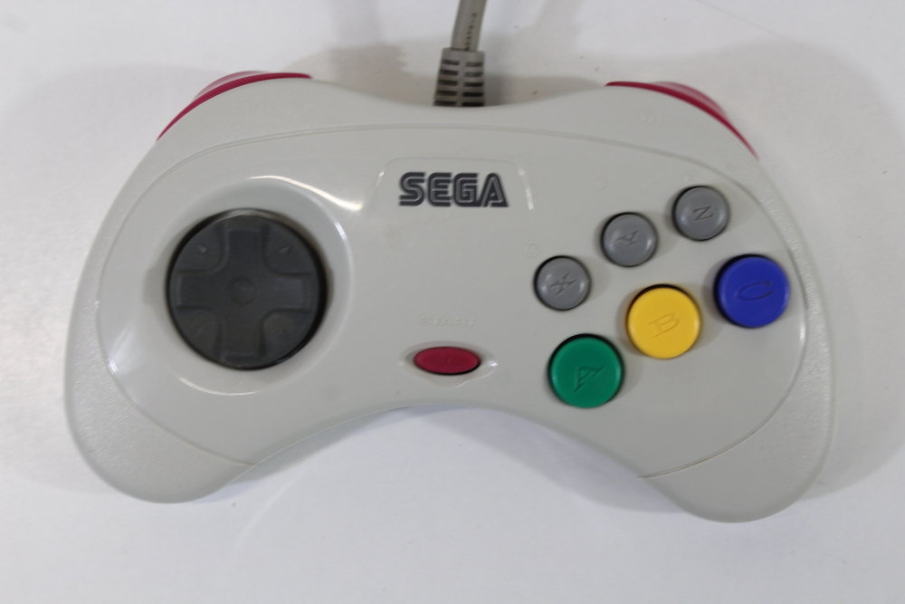 Official Sega Saturn White Controller HSS-0101 OEM (B) SEGA Saturn SS
