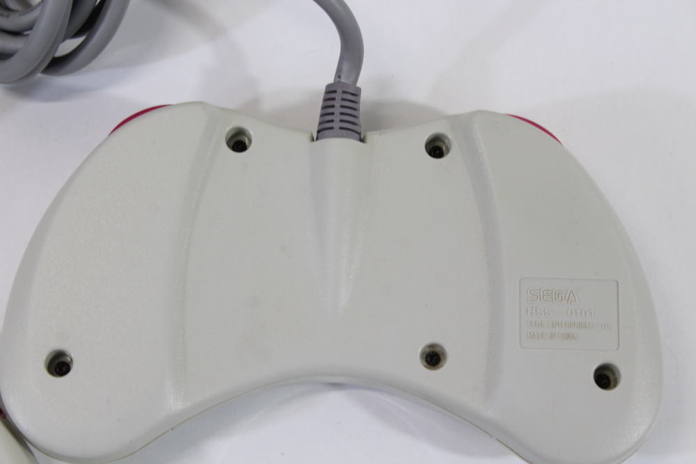 Lot of 2 Official Sega Saturn White Controllers HSS-0101 (B) SEGA Saturn SS