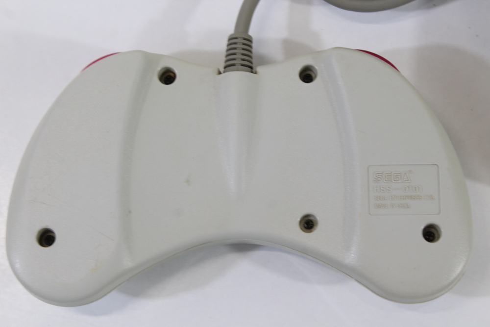 Lot of 2 Official Sega Saturn White Controllers HSS-0101 (C) SEGA Saturn SS