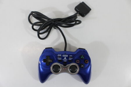 Hori Analog Sindou Pad 2 Turbo Controller Blue (B) PlayStation 2 PS2