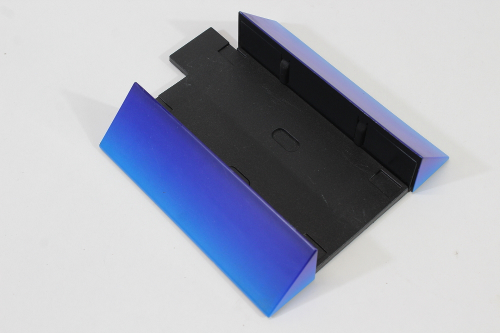 OEM Sony Playstation 2 Blue Vertical Stand SCPH-10220 Hard Drive Adjustable PS2 (CHIPPED)