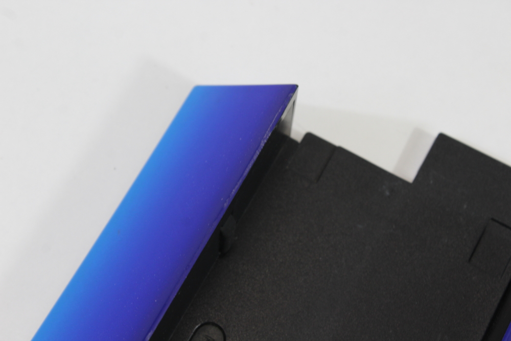 OEM Sony Playstation 2 Blue Vertical Stand SCPH-10220 Hard Drive Adjustable PS2 (CHIPPED)