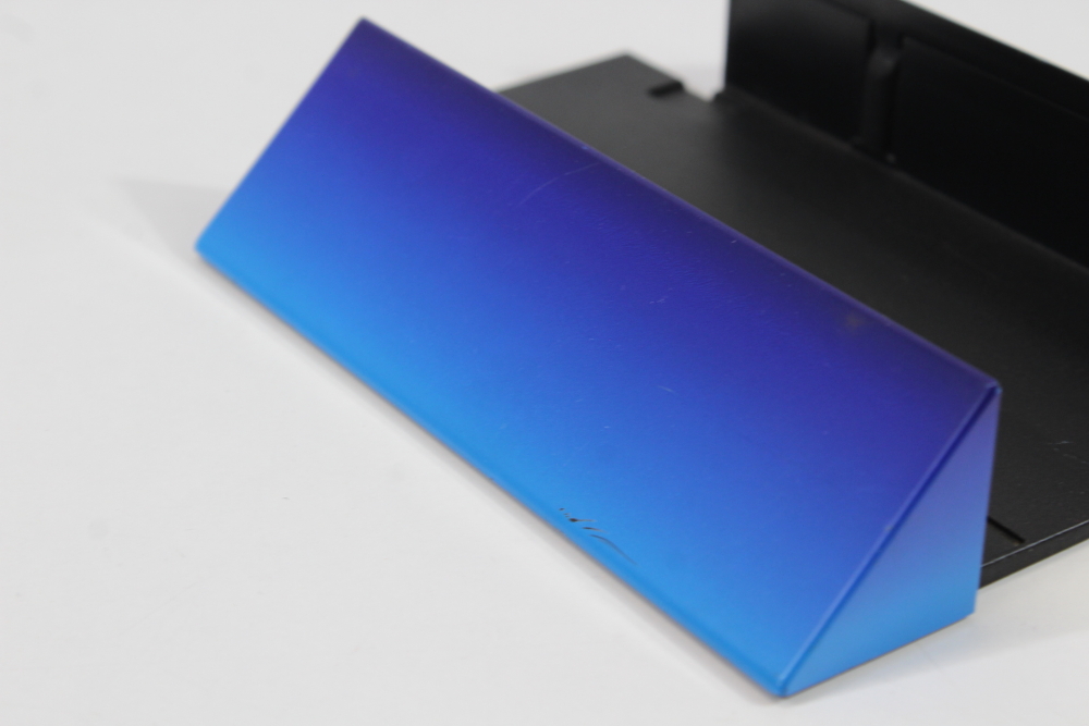OEM Sony Playstation 2 Blue Vertical Stand SCPH-10040 PS2 (CHIPPED)